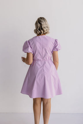 Lavender Breastfeeding Dress